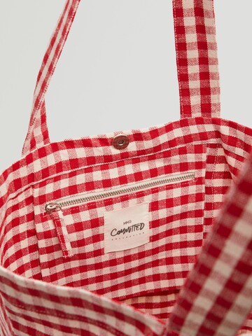 MANGOShopper torba 'CANNES' - crvena boja