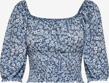 Only Petite Shirt 'Pella' in Blau: predná strana