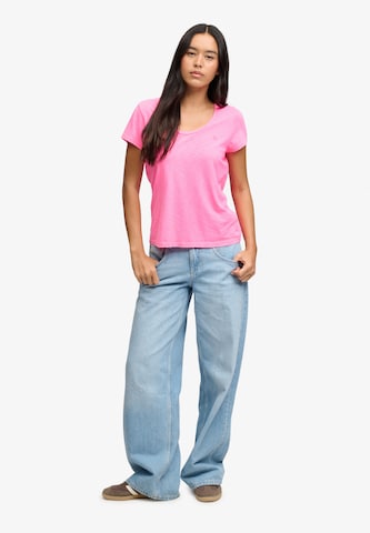 T-shirt Superdry & Co en rose