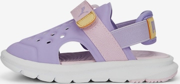 PUMA Beach & Pool Shoes 'Evolve' in Purple: front
