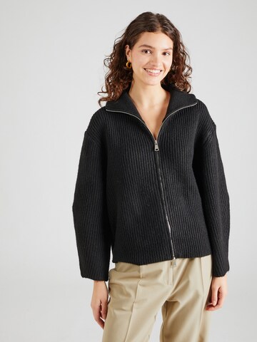 ONLY Knit Cardigan 'ONLMINDY' in Black: front