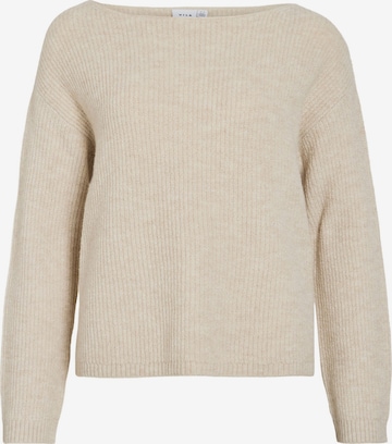 VILA Pullover 'VIVERIETY' i beige: forside