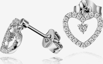 Boucles d'oreilles Goldmaid en argent : devant