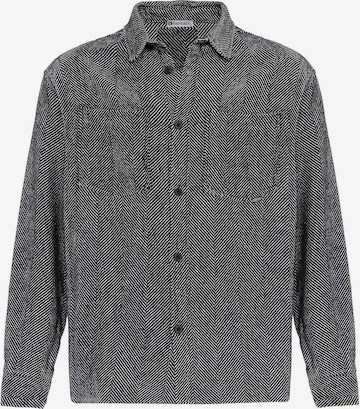 Dandalo Pohodlné nošení Košile – černá: přední strana