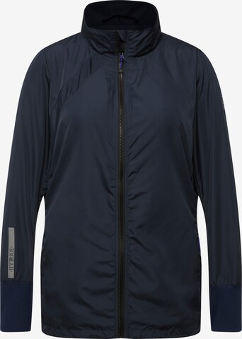 Ulla Popken Performance Jacket in Blue: front