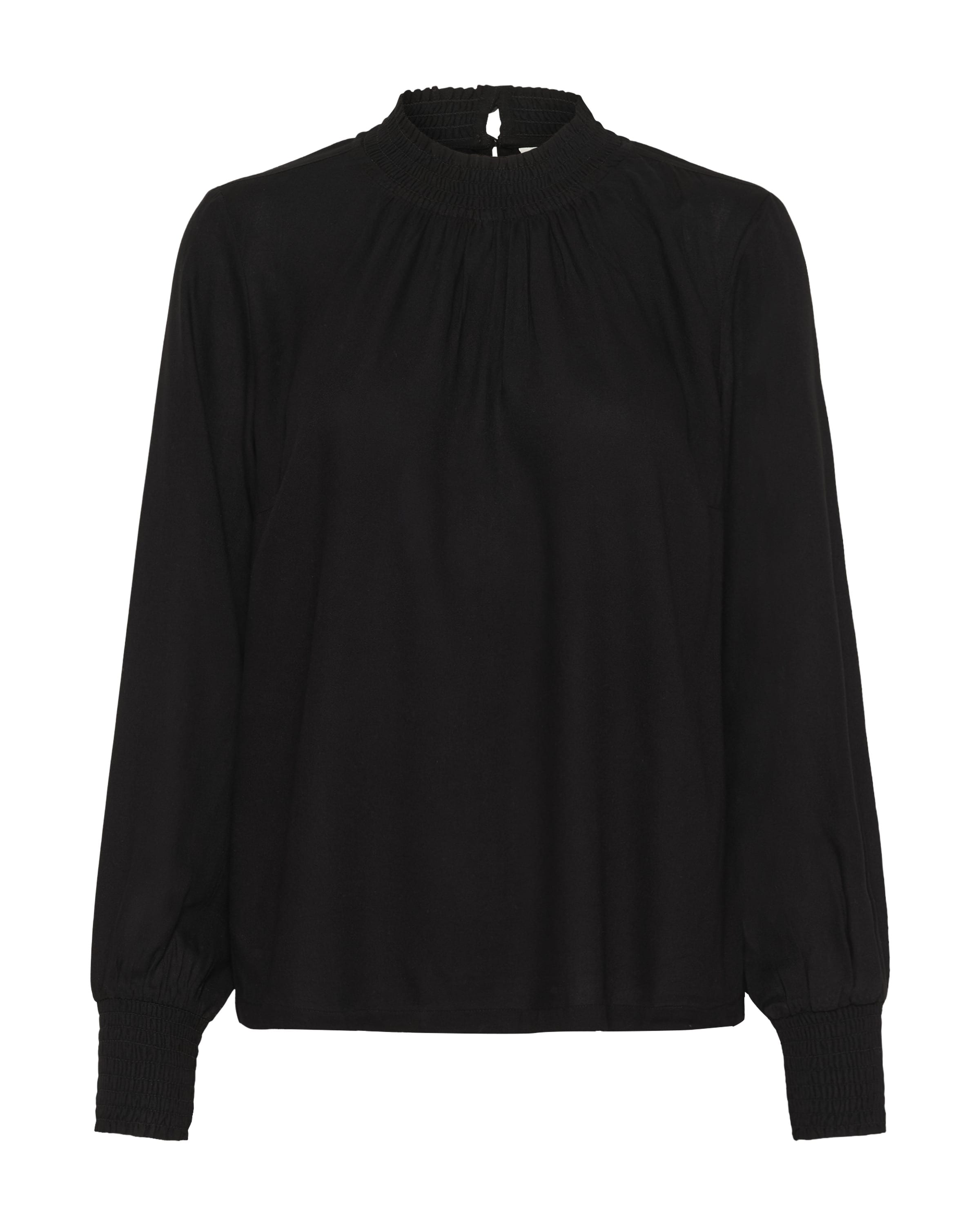 Kaffe Blouse in Zwart: voorkant