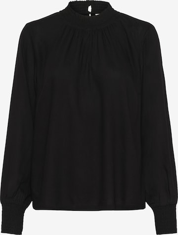 Kaffe Blouse in Zwart: voorkant