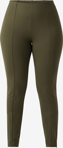 Leggings 'Zoola' Les Lunes en vert : devant
