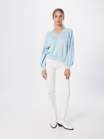 Sweat-shirt 'Nelina' MSCH COPENHAGEN en bleu