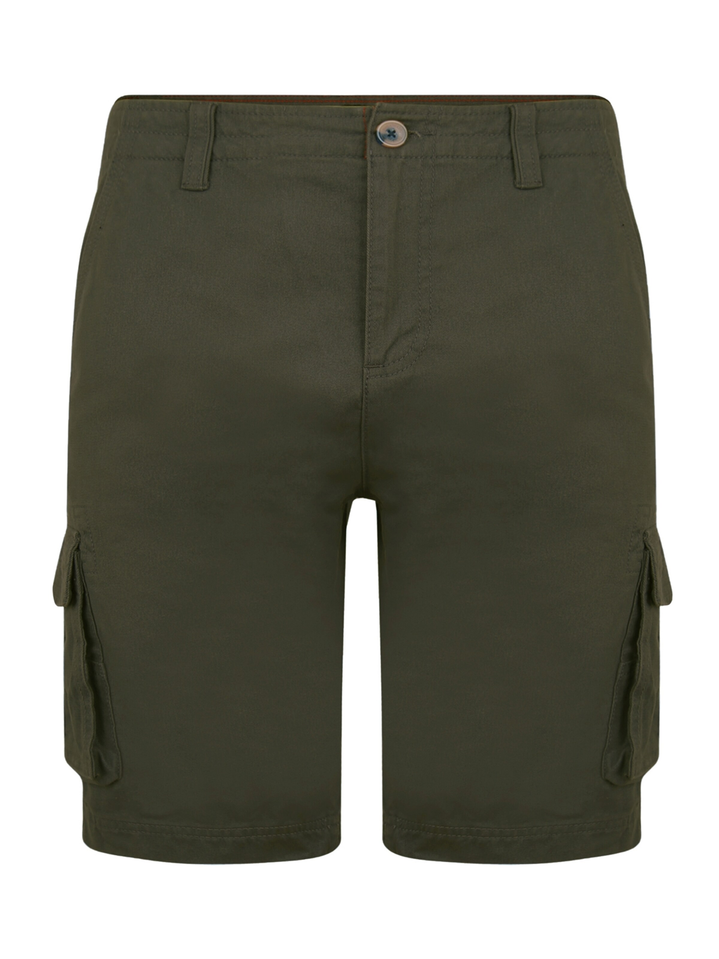 Threadbare Cargobroek 'Bute' in Groen: voorkant