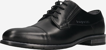 bugatti Schnürschuh in Schwarz: Vorderseite
