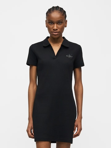 Calvin Klein Jeans Kleid in Schwarz: Vorderseite