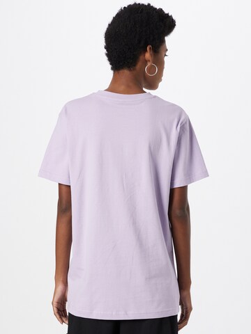 Merchcode Oversized tričko – fialová