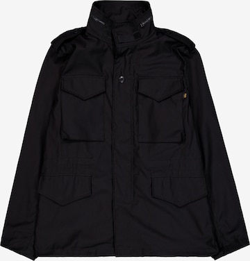 ALPHA INDUSTRIES Välikausitakki värissä musta: etupuoli