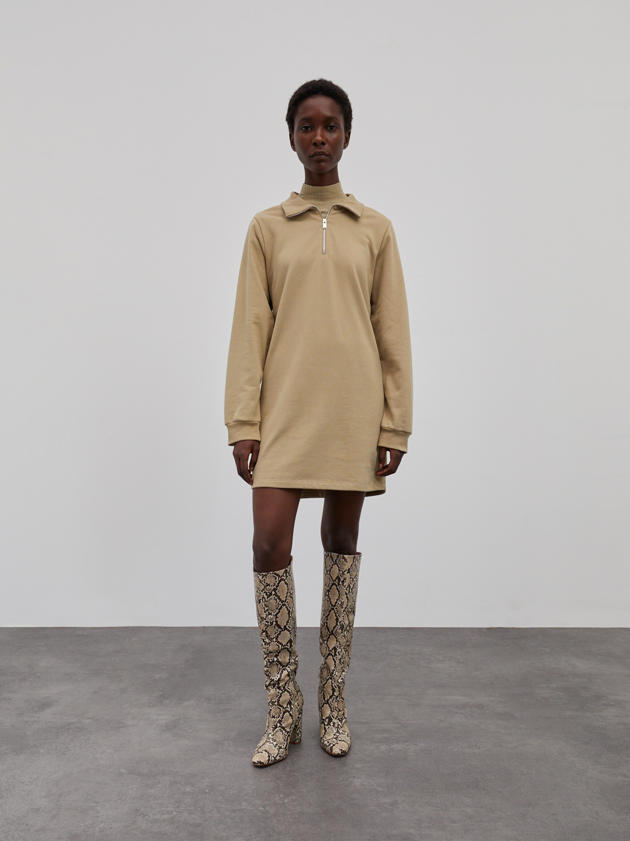 EDITED Produkte Kleid 'Glennis' beige