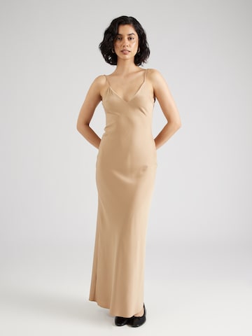 Misspap Evening dress in Beige: front