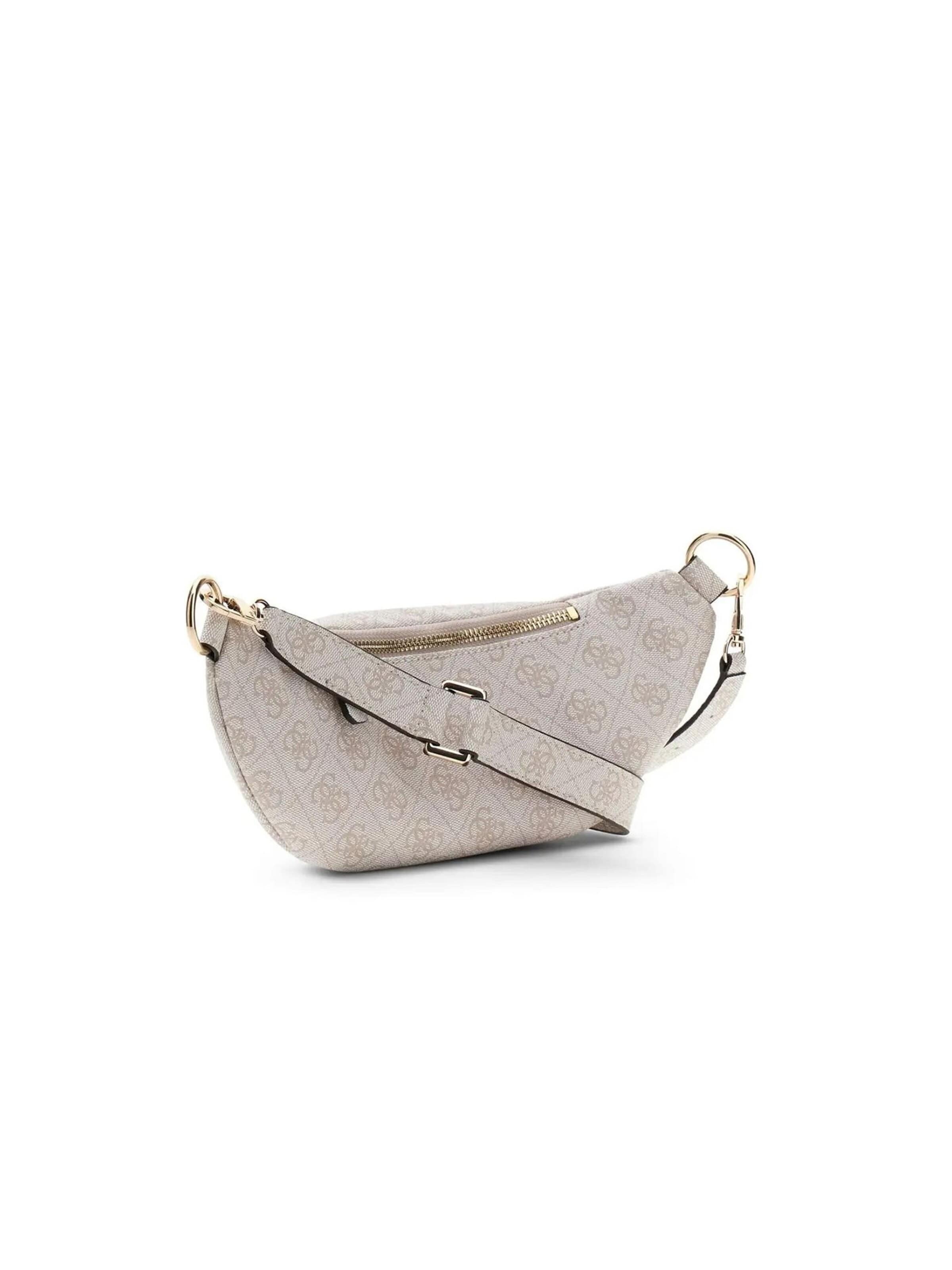 Borsa a spalla 'Latona Belt Bag' di GUESS in grigio