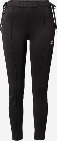 Pantalon 'Always Original Laced ' ADIDAS ORIGINALS en noir : devant