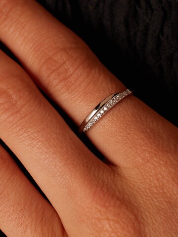 Lucardi Ring in Silver