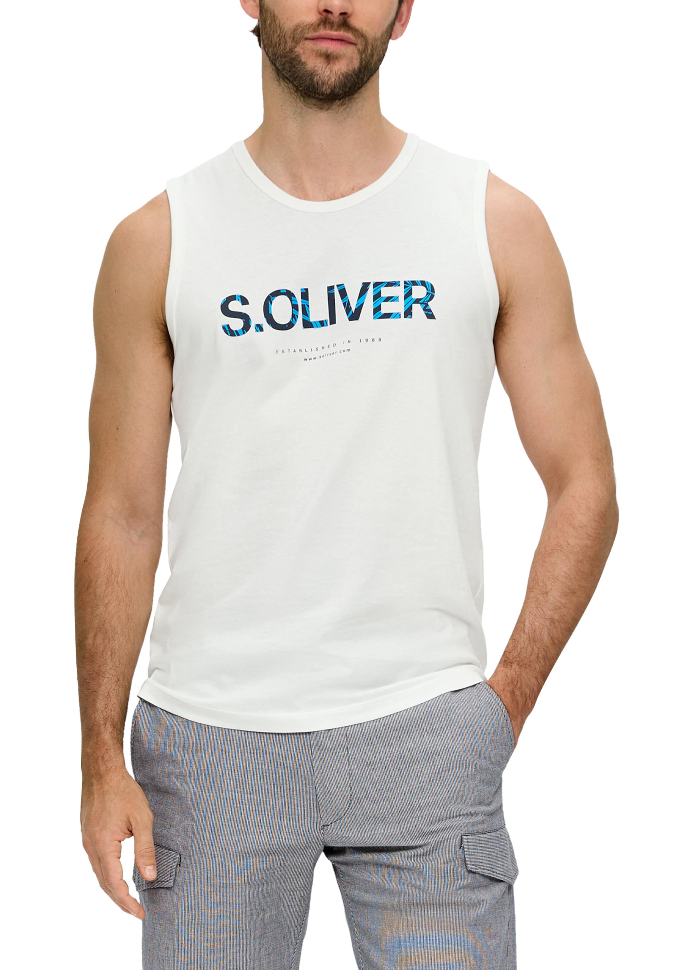 s.Oliver Top in Weiß: Vorderseite