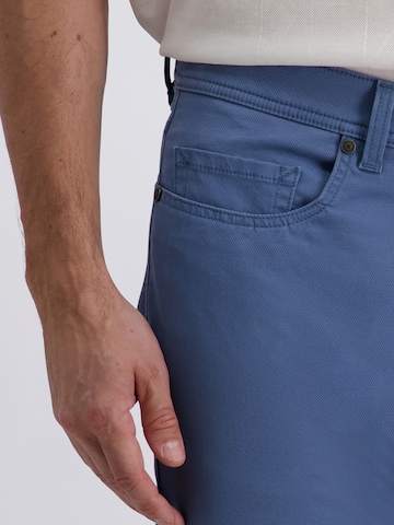 PIERRE CARDIN Tapered Chino trousers 'Lyon' in Blue