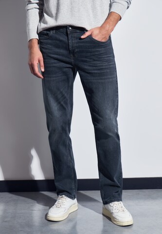 Street One MEN Regular Jeans in Blau: Vorderseite