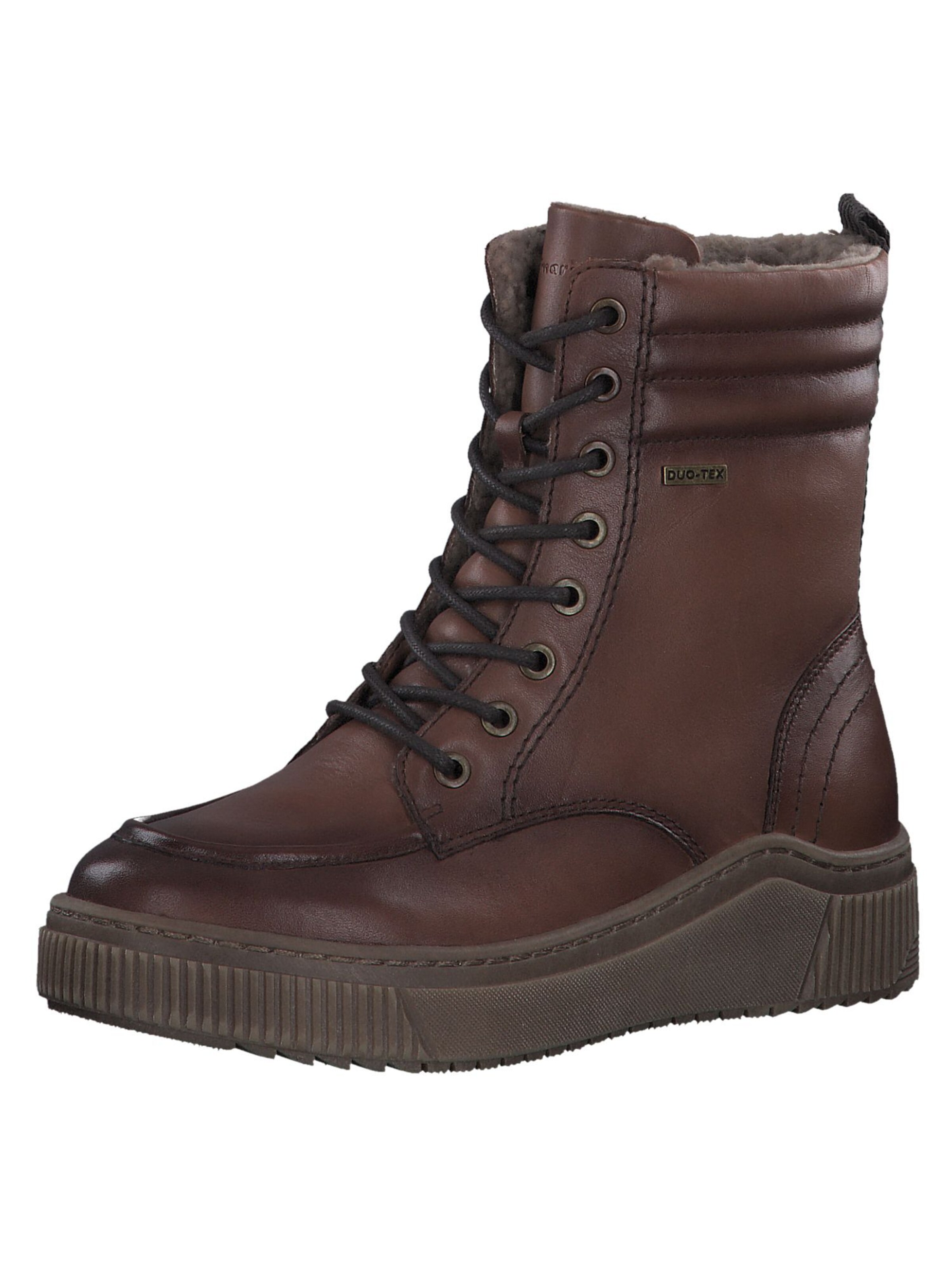Tamaris Stiefelette in Braun: Vorderseite