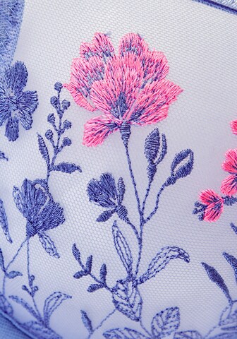 LASCANA T-shirt BH in Blauw