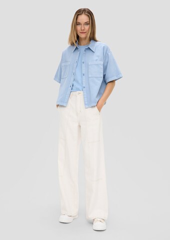 s.Oliver - Camisa em azul