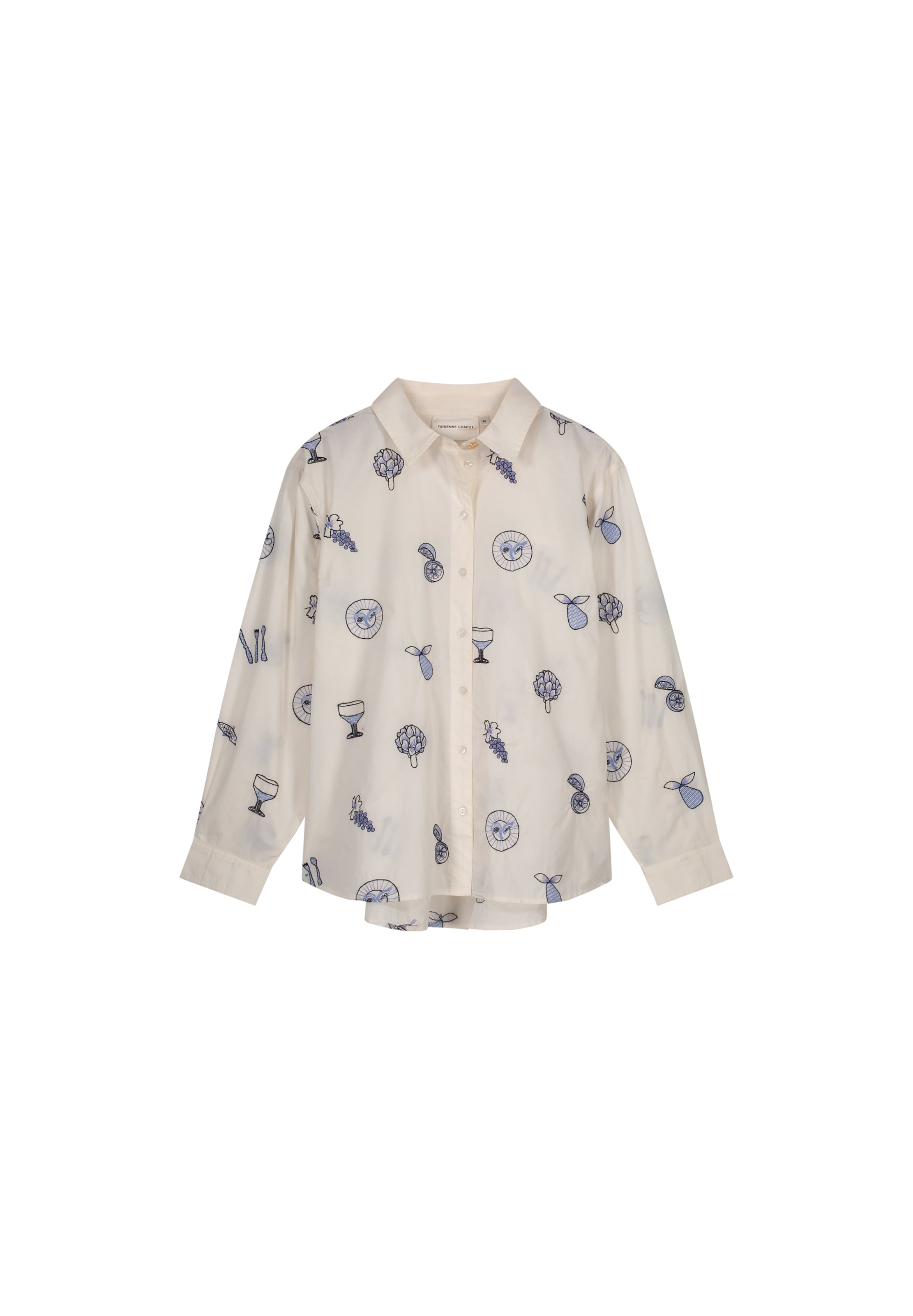 Fabienne Chapot Blouse in White: front