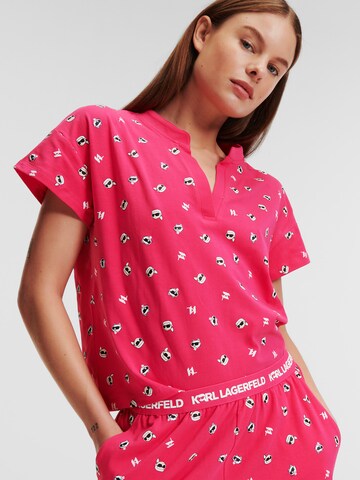 Shorty Karl Lagerfeld en rose
