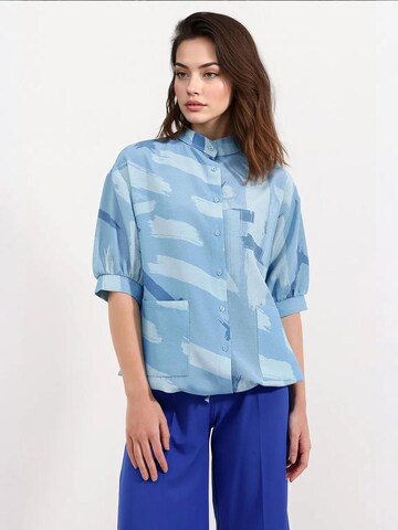 Chemisier Bigdart en bleu