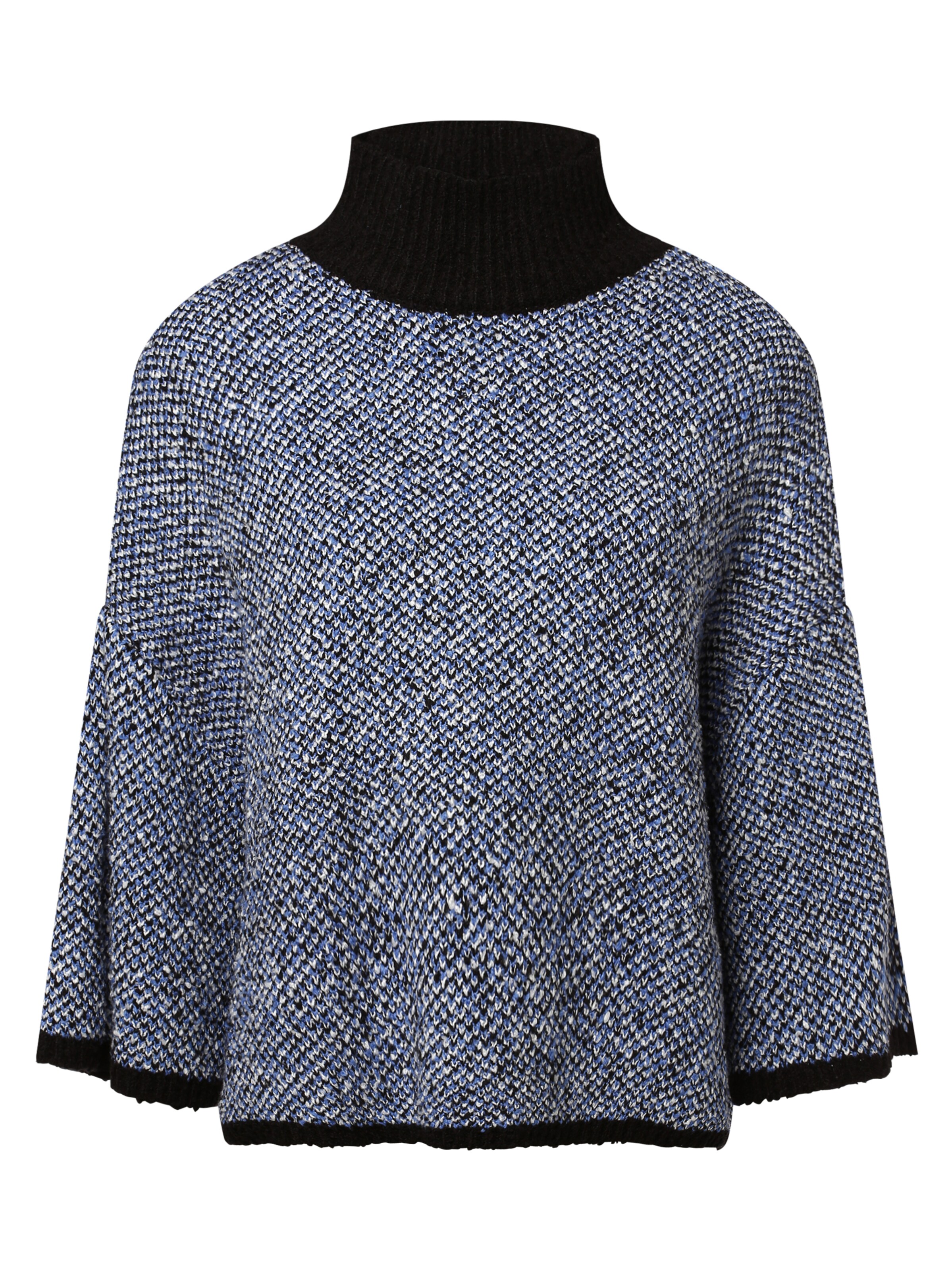 COMMA Poncho in Blau: Vorderseite