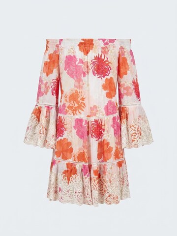 Miss June Dress 'Robe Courte Positano' in Pink
