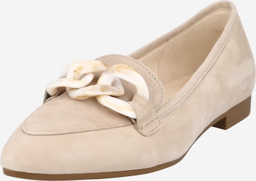 Chaussure basse 'Chevreau' GABOR en beige : devant