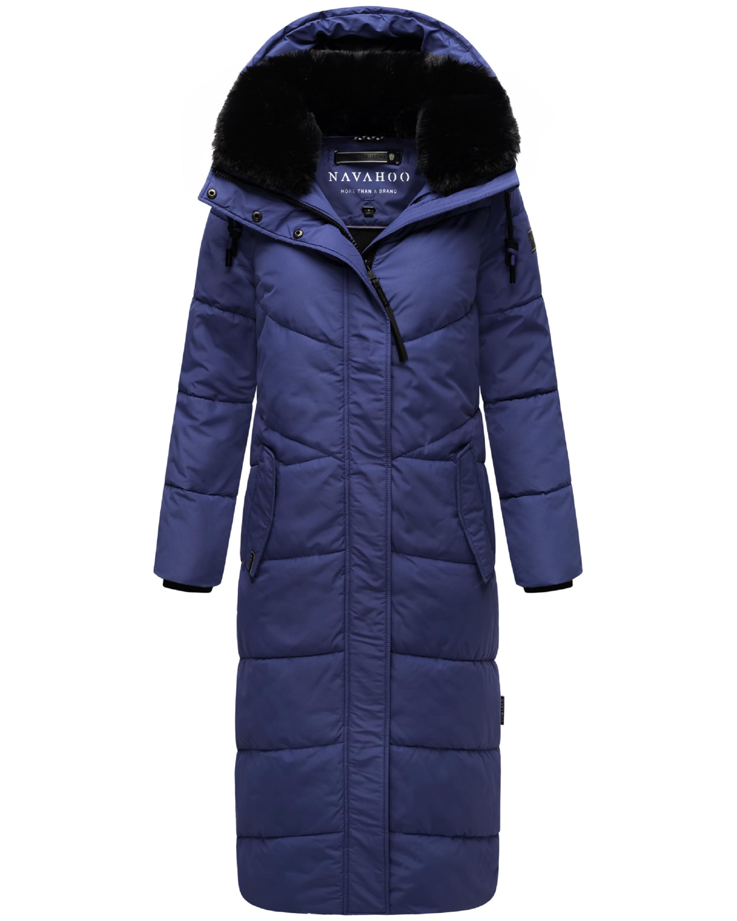 NAVAHOO Zimný kabát 'Hingucker XIV' - Fialová
