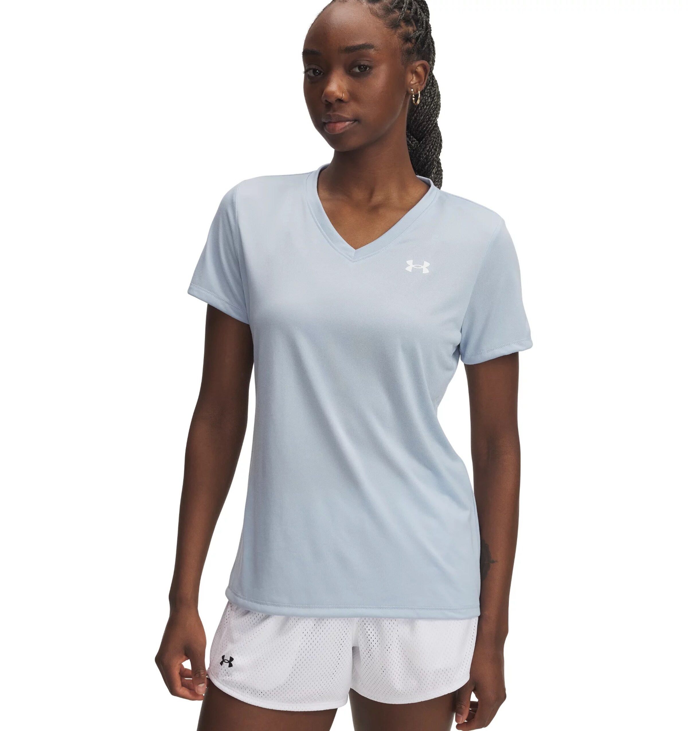 UNDER ARMOUR Performance Shirt in Blue: front