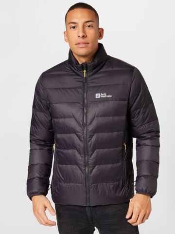 JACK WOLFSKIN Outdoor jacket 'TUNDRA' in Grey: front