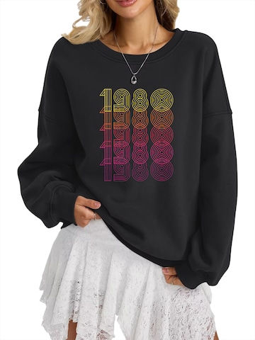 GORHEY Sweatshirt in Black: front