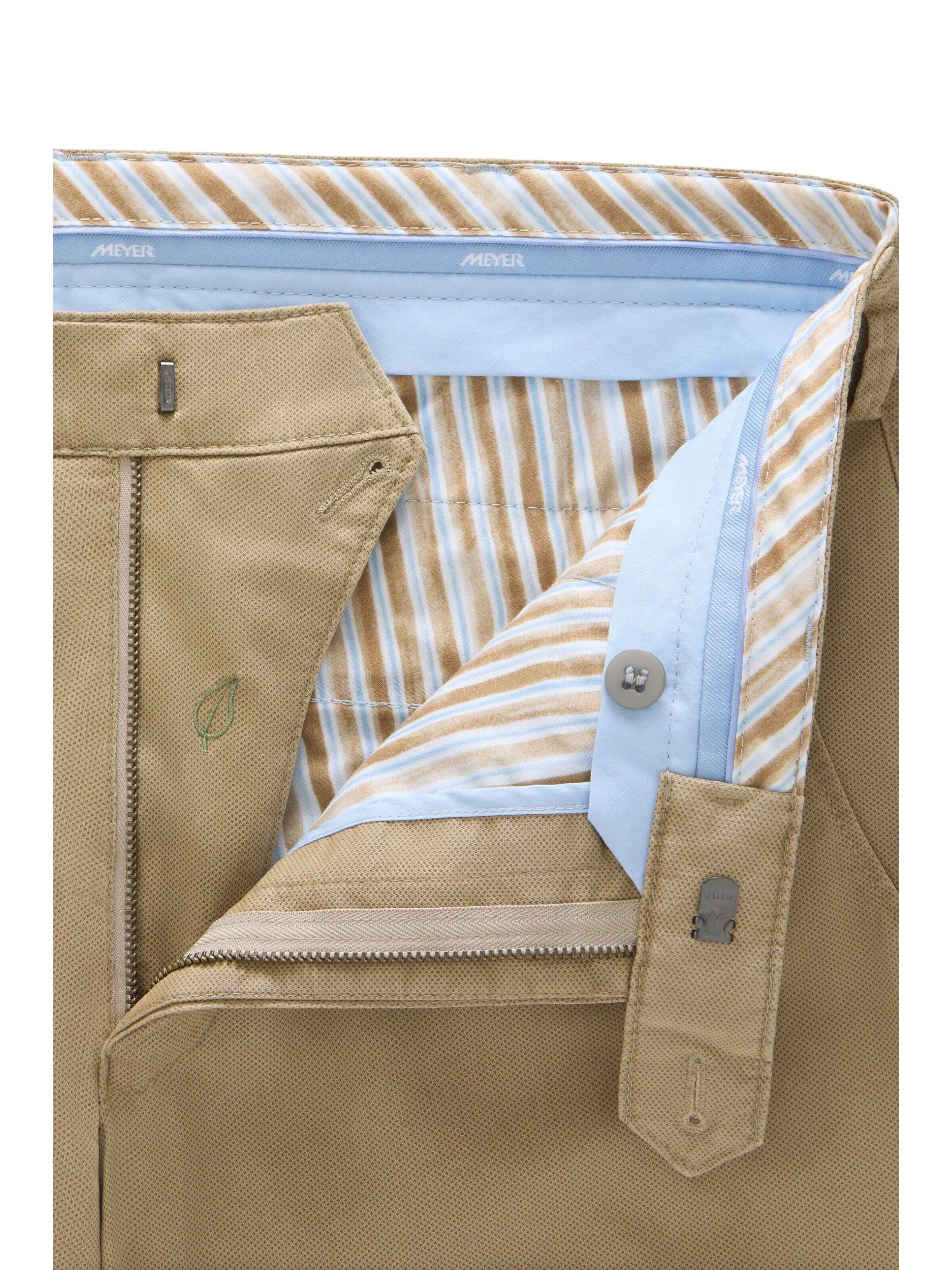 MEYER Regular Chino 'Bonn 1-5075' in Bruin