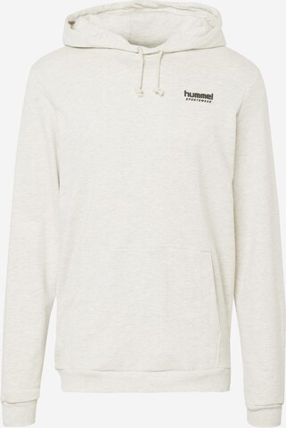 Hummel - Sweatshirt em bege: frente