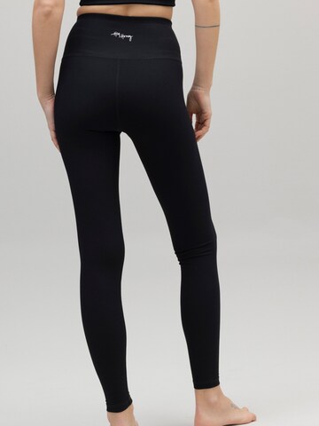 Skinny Leggings 'Ribbed' di Hey Honey in nero