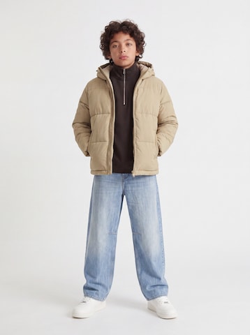 Jack & Jones Junior Winter Jacket in Beige
