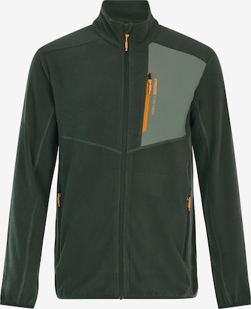 PROTEST Fleece jas 'PRTPallas' in Groen: voorkant