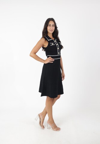 Abito in maglia di Elara in nero