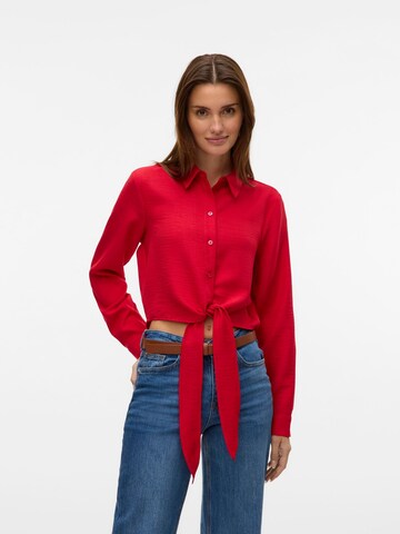VERO MODA Blouse 'VMMelaney' in Red: front