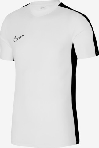 NIKE Functioneel shirt 'Academy 23' in Wit: voorkant