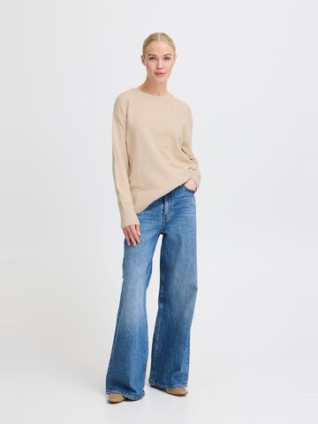 Pull-over 'Nonina' b.young en beige