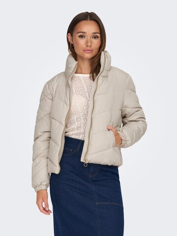 JDY Tussenjas 'Finno' in Beige: voorkant