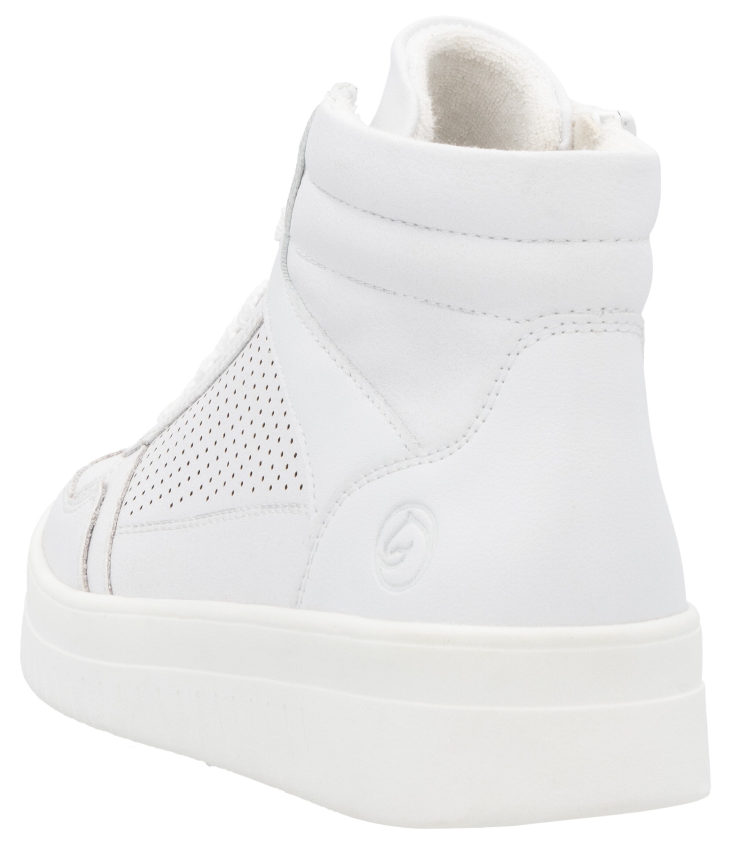 Sneaker alta di REMONTE in bianco